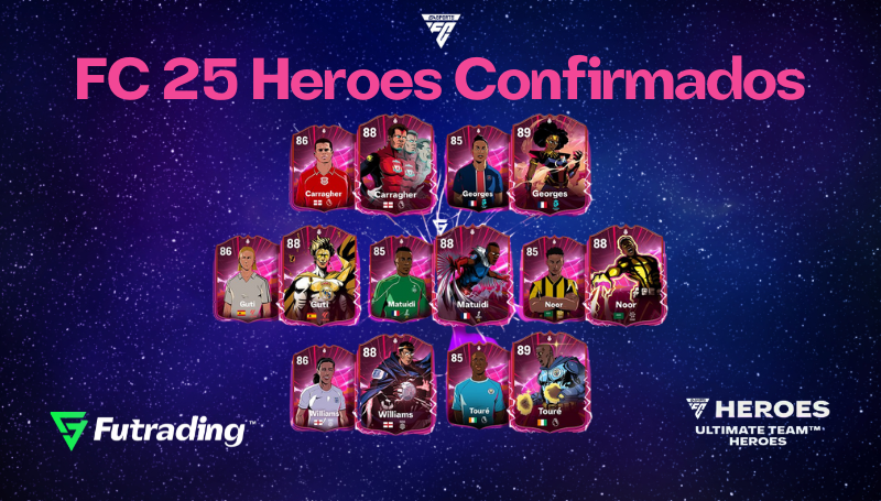 FC 25 Heroes Confirmados