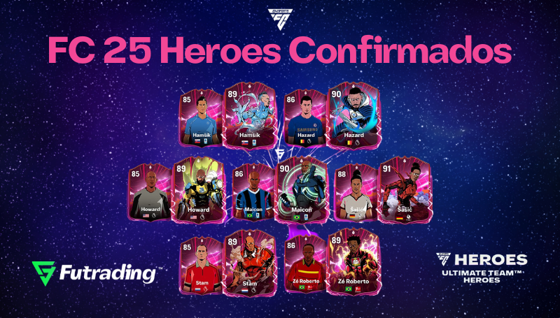 FC 25 Heroes Confirmados